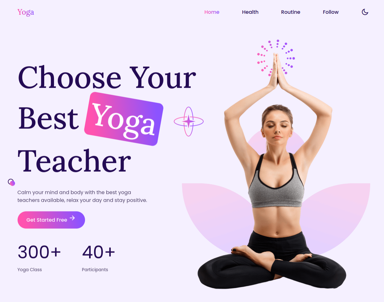 Yoga Class Website